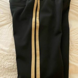 Pam & Gela Gold Striped Pants